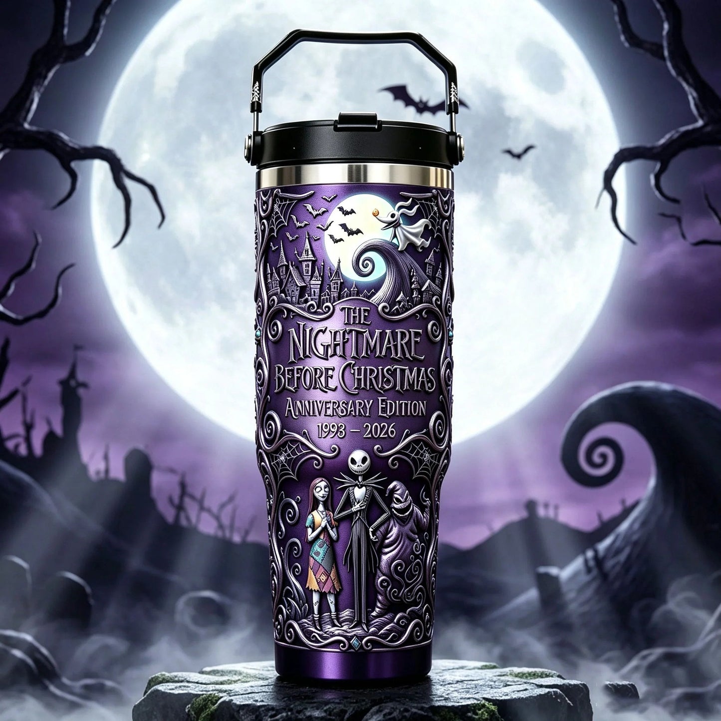 33rd Anniversary Gothic Limited Edition Stainless Steel Tumbler