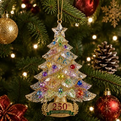 🔥Last 30pcs✨⏰ Limited anniversary edition✨49% OFF!🔥250th Anniversary Crystal Christmas Tree