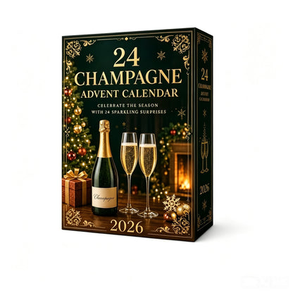 🥂 Champagne Advent Calendar 2026 – 24 Days of Sparkling Christmas Surprises 🎄✨
