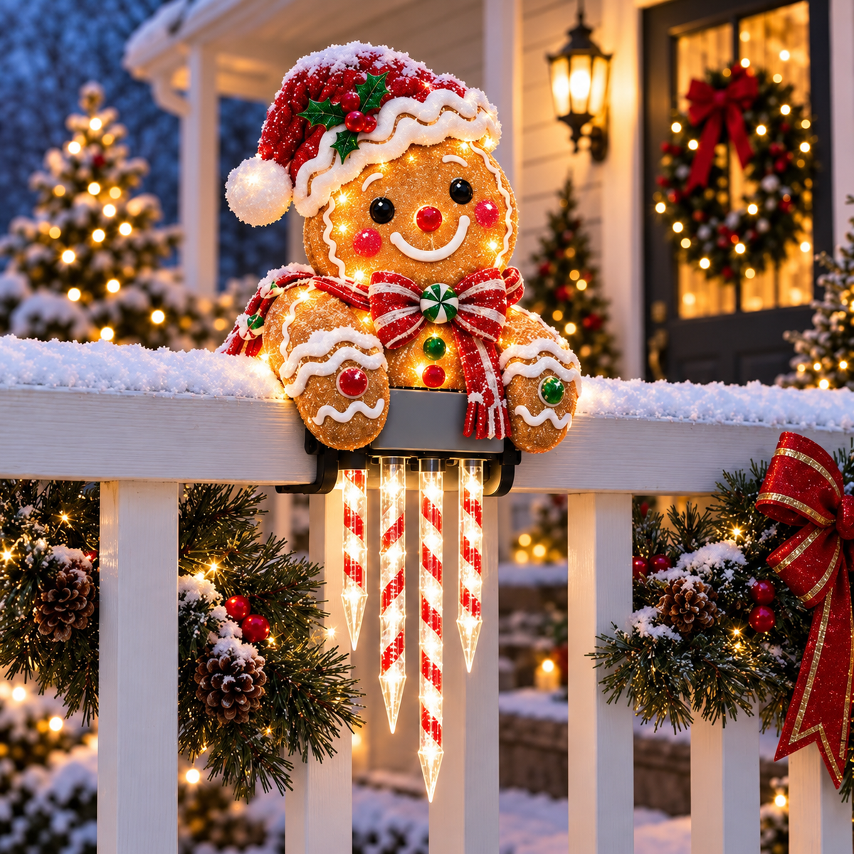 🎄Christmas Character Railing Lights