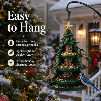 🎄 Christmas Bird Feeder Collection™ – Festive Hanging Garden Feeders for Wild Birds