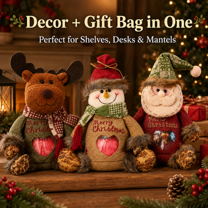 🎉 Last Day Promotion 50% OFF 🎉Christmas Gift Bags Zipper Design