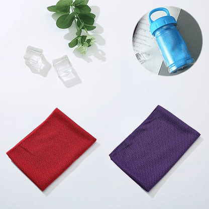 BUY 1 GET 1 FREE🌞Cooling Bottle - Cold Sweat Towel You Can Use Anywhere, Anytime! Reusable Soft Absorbent Cooling Portable