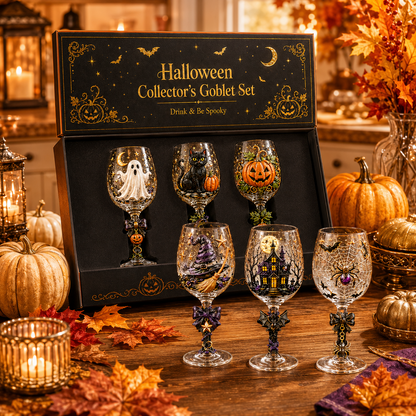🎃✨ Halloween Collector’s Goblet Set