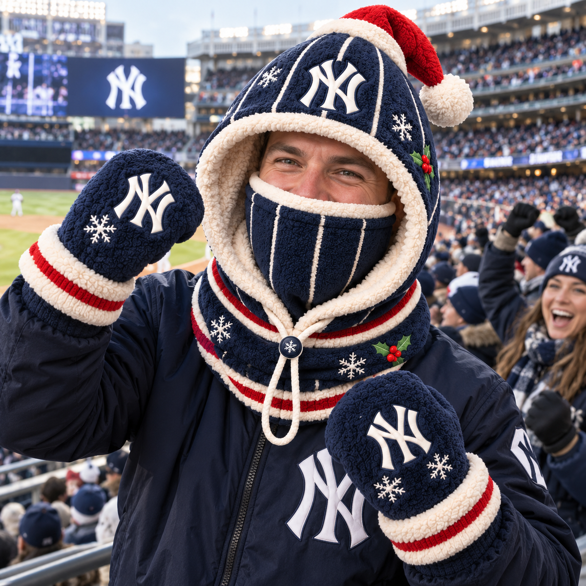 ❄️ Christmas Winter Hooded Hat