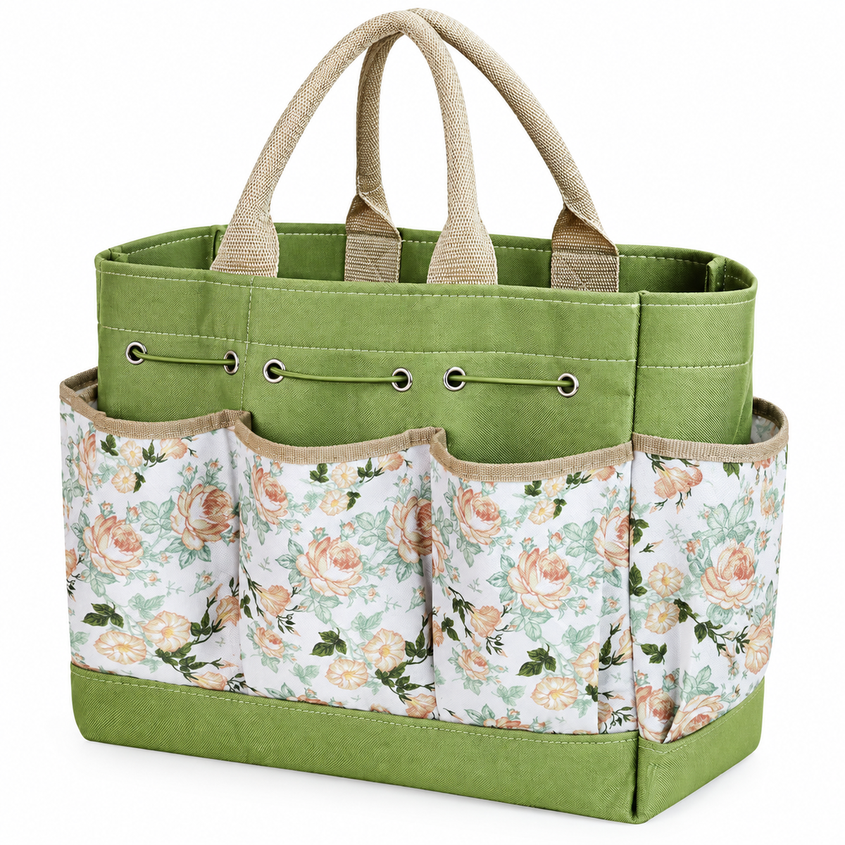 Bloom & Grow Floral Gardening Gift Set with Tool Tote