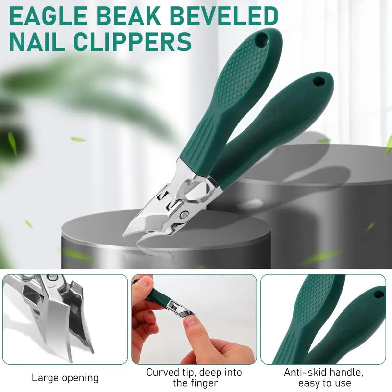 🖐️Last Day 49% OFF🦅Eagle Beak Beveled Nail Clippers | Arthritis-Friendly & Thick Nail Relief