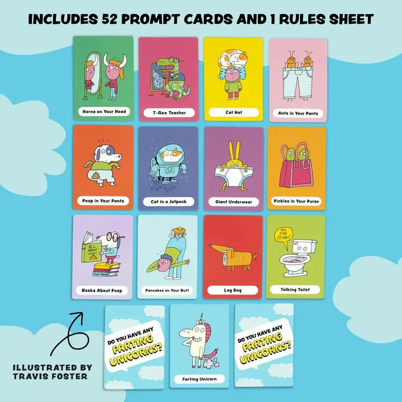 🔥LAST DAY 49% OFF - 🦄Hilarious Go Fish Card Game for Kids & Families