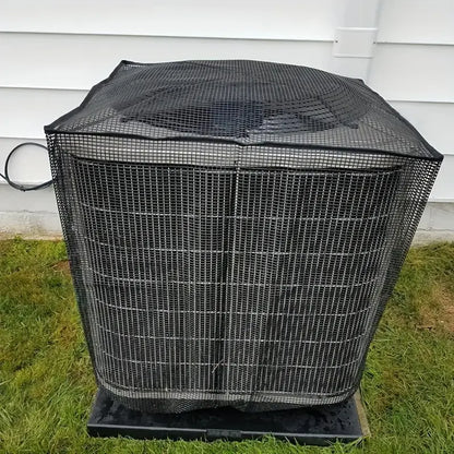 ❄️🍂 Heavy-Duty Mesh AC Cover – All-Season Outdoor Protection