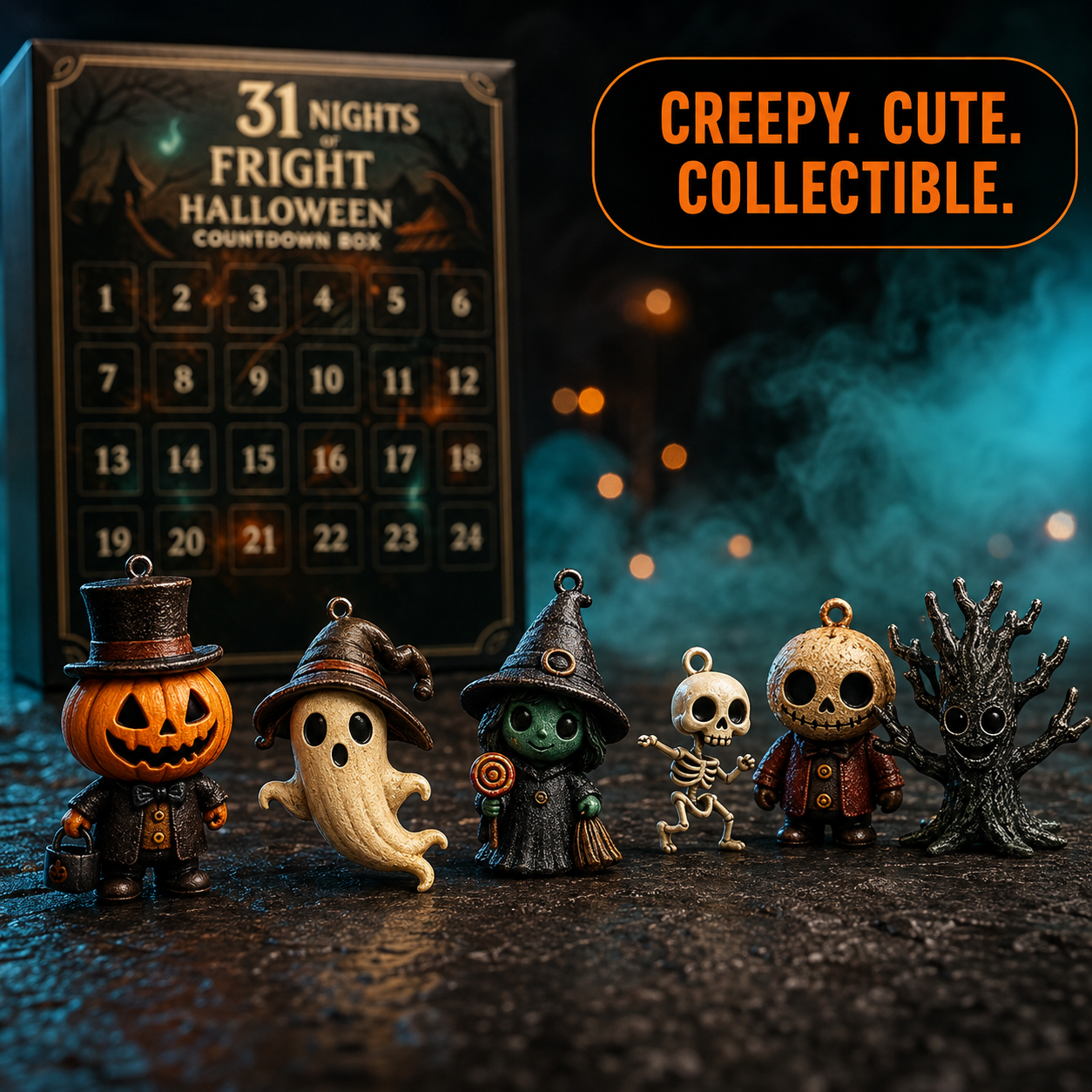 Creepy cute Halloween collectible mini figures