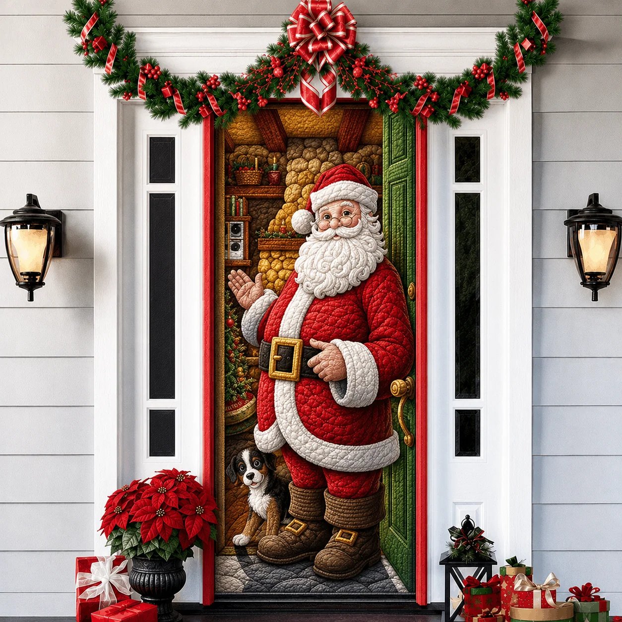 Last day 50% OFF🌟2026 3D Christmas front door decoration
