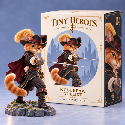 ⚔️ Brave Paws – Fantasy Animal Figurines