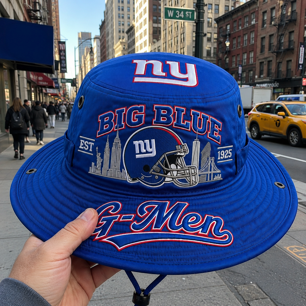 🇺🇸 Last Day Promo: 49% OFF🏈Big Blue Boonie Hat