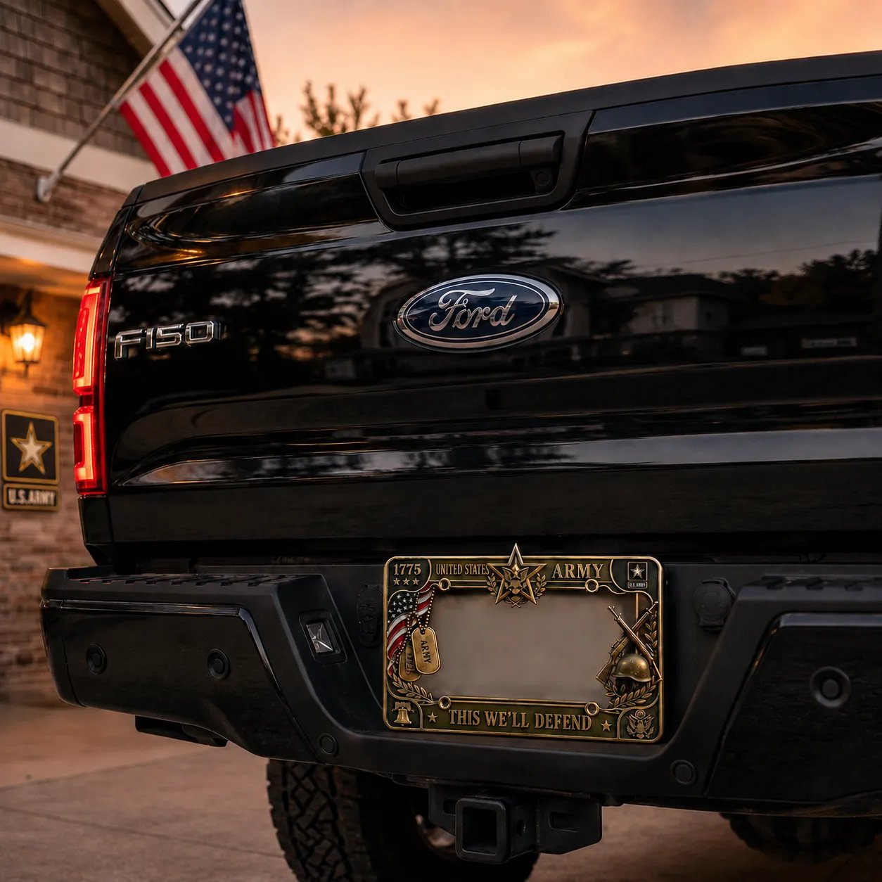 🔥LAST DAY 49% OFF- U.S. Army "This We'll Defend" License Plate Frame