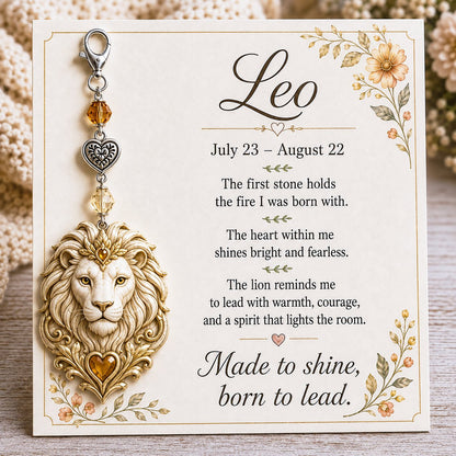 🔥Zodiac Charm Commemorative Card 🌙💎
