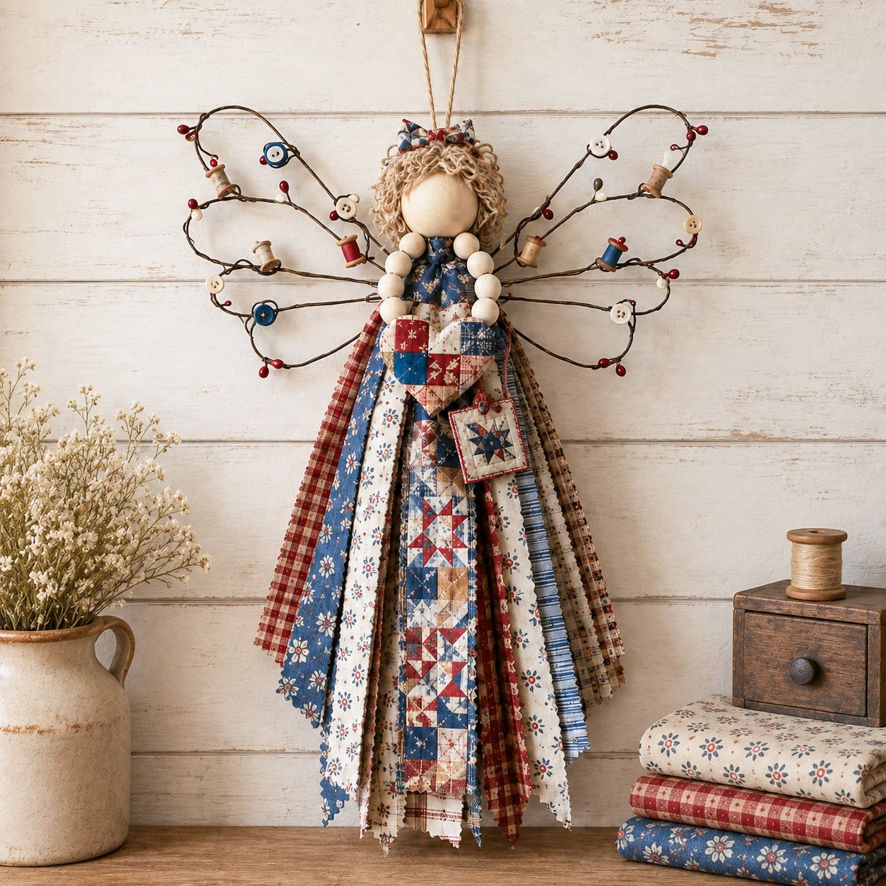 🪽Angel Fabric Hanging DIY Kit🪽