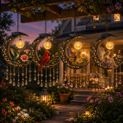 ✨Enchanted Moon Solar Garden Lights-A Little Moonlight. A Little Magic. Every Night.