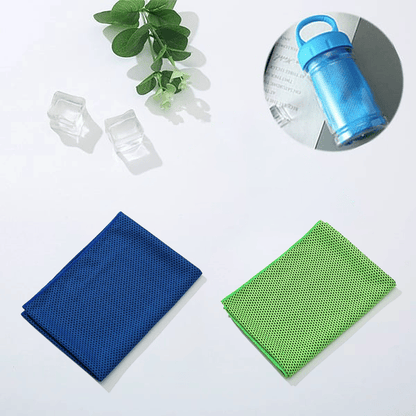 BUY 1 GET 1 FREE🌞Cooling Bottle - Cold Sweat Towel You Can Use Anywhere, Anytime! Reusable Soft Absorbent Cooling Portable