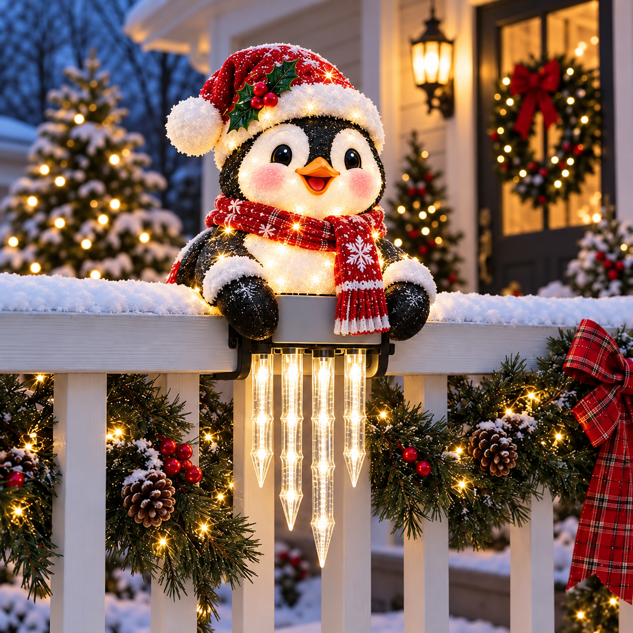 🎄Christmas Character Railing Lights