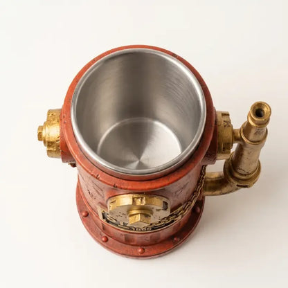 🚒 Vintage Fire Hydrant Coffee Mug – Unique Industrial Style Drinkware! ☕🔥