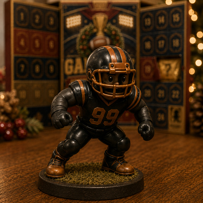 🏈 Game Day Football Advent Calendar 2026 – 24 Collectible Surprises & Hidden Golden Champion