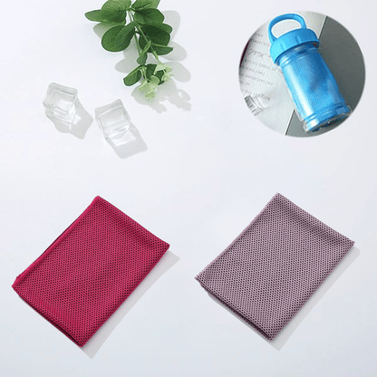 BUY 1 GET 1 FREE🌞Cooling Bottle - Cold Sweat Towel You Can Use Anywhere, Anytime! Reusable Soft Absorbent Cooling Portable