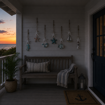 ✨Seaside Glow Wall Hangings — Set of 7