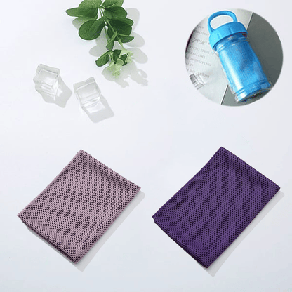 BUY 1 GET 1 FREE🌞Cooling Bottle - Cold Sweat Towel You Can Use Anywhere, Anytime! Reusable Soft Absorbent Cooling Portable