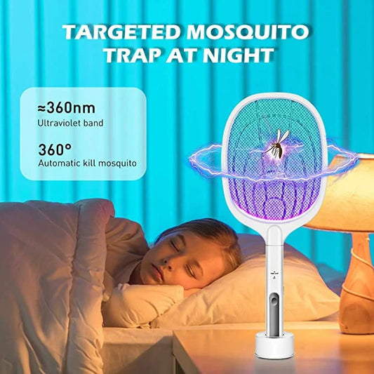 🦟⚡Rechargeable Electric Mosquito Swatter – Powerful Protection Anytime, Anywhere