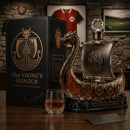 🛡️⚔️The Viking's Honour - Limited Edition Crystal Whiskey Decanter