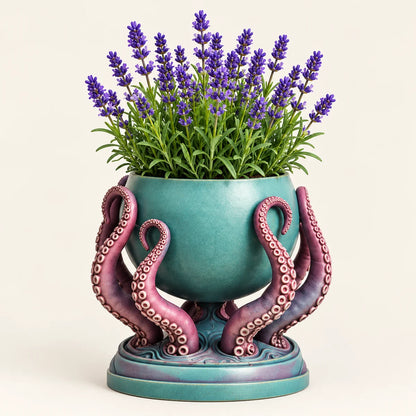 🏡Last Day 60% OFF - 🌿✨ Enchanted Forest & Ocean Planters – 8 Whimsical Designs for Succulents, Home & Garden Decor 🐙