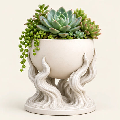 🏡Last Day 60% OFF - 🌿✨ Enchanted Forest & Ocean Planters – 8 Whimsical Designs for Succulents, Home & Garden Decor 🐙