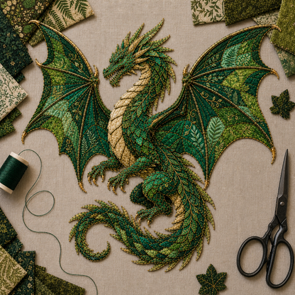 🔥Buy 2 Get 1 Free🔥Legendary Creatures DIY Patchwork Art Kit🔥50% Off Last Day🔥