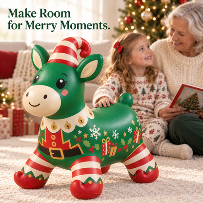 🎄 Christmas Animal Hopper – A Bouncy Ride-On Gift for Kids 🎁