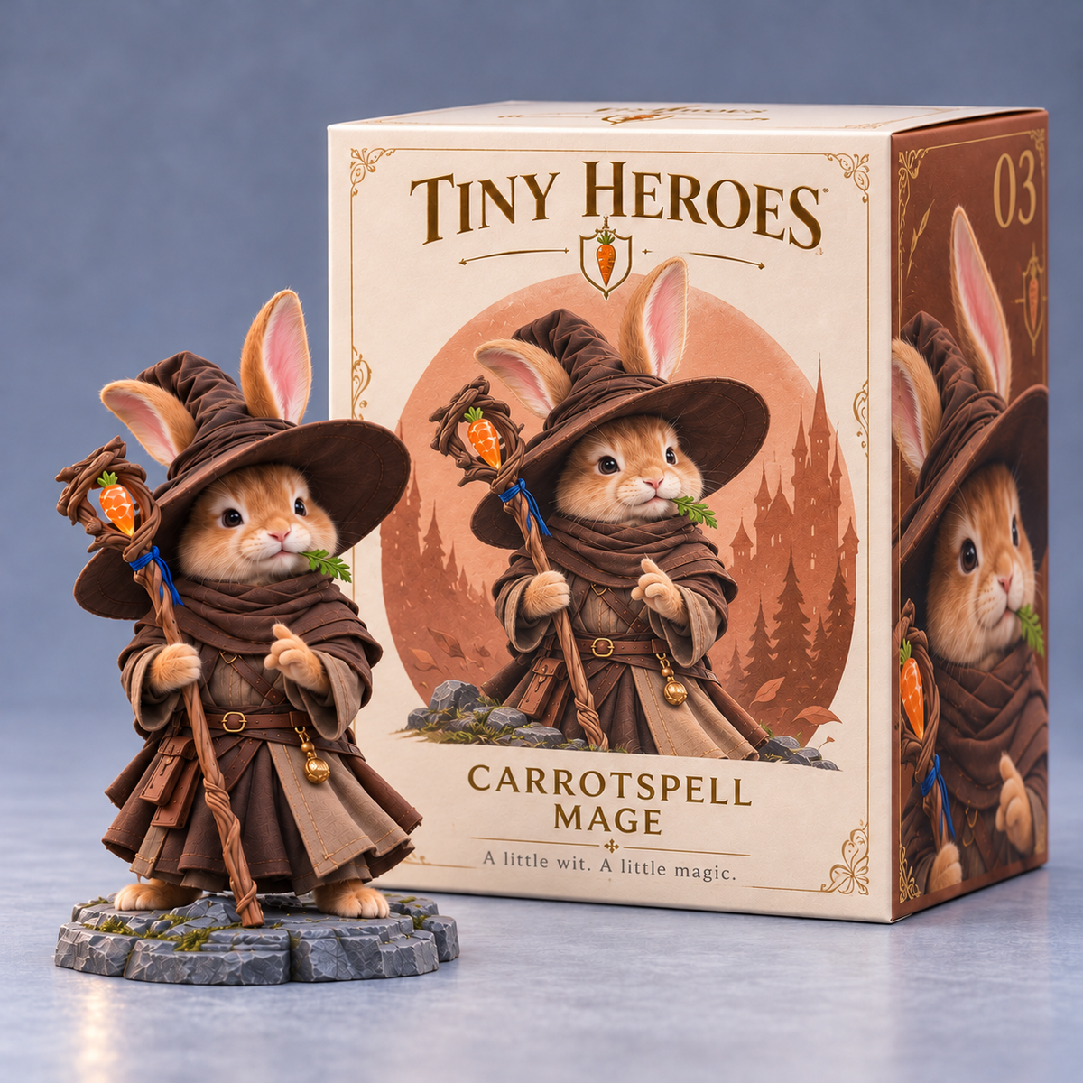 ⚔️ Brave Paws – Fantasy Animal Figurines