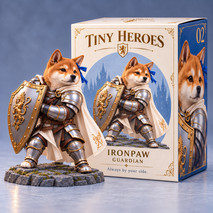 ⚔️ Brave Paws – Fantasy Animal Figurines