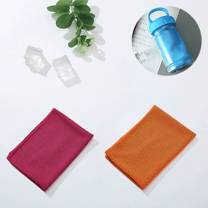 BUY 1 GET 1 FREE🌞Cooling Bottle - Cold Sweat Towel You Can Use Anywhere, Anytime! Reusable Soft Absorbent Cooling Portable