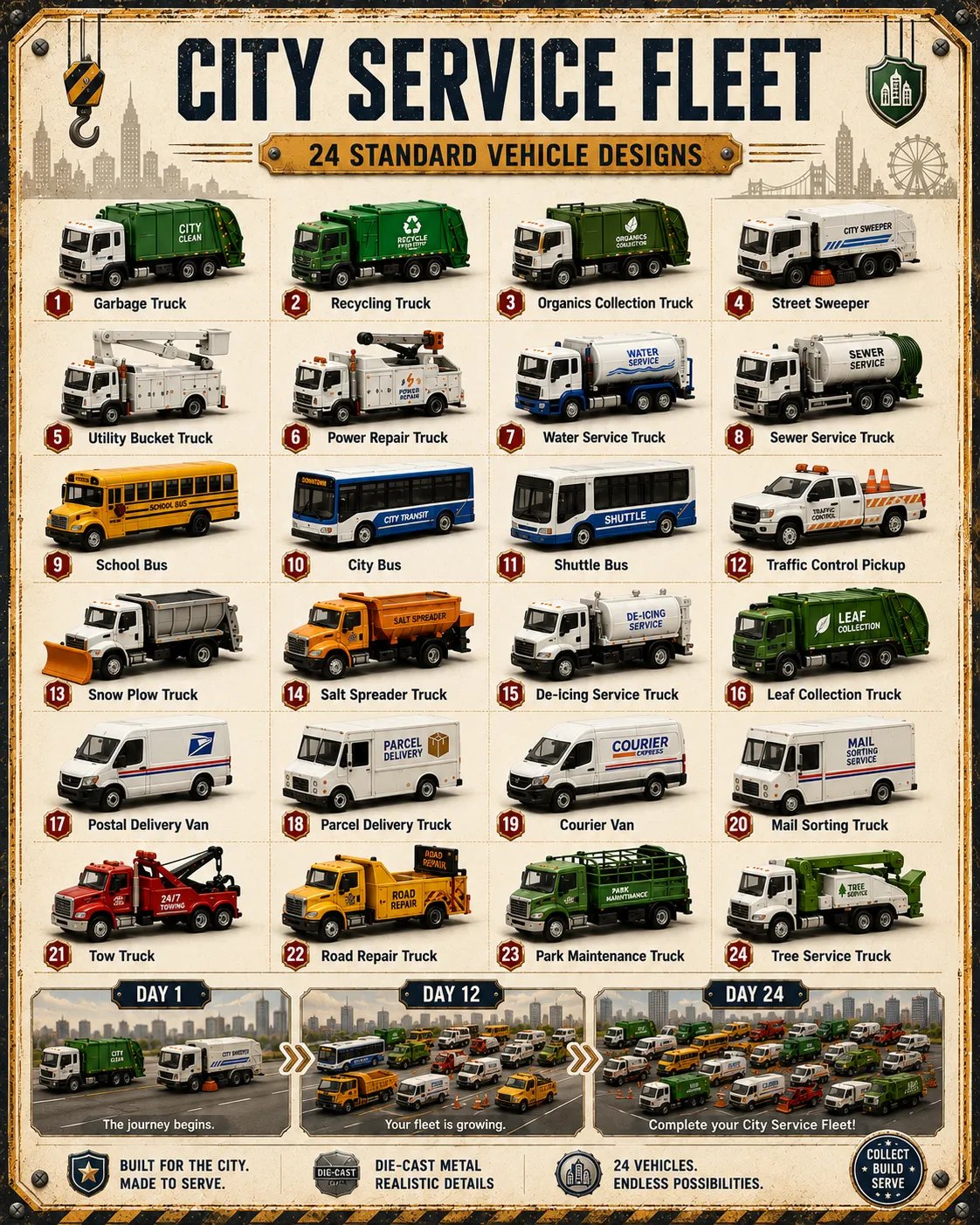 Farm Fleet 24 vehicle collection