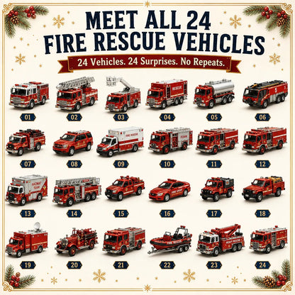 🚧Build the Fleet Collection 24-Day Vehicle Advent Calendar Series | ✨A New Adventure Every Morning