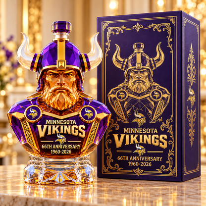 66th Anniversary Commemorative Whiskey Bottle