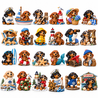 24 Days by the Sea — Dachshund Coastal Heritage Advent Calendar 2026