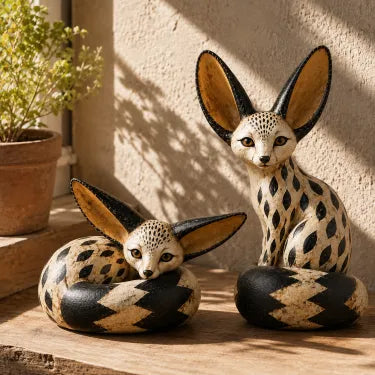 🎁Vintage Fennec Fox Sculpture