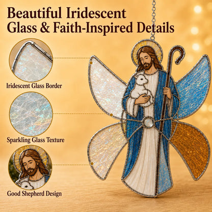 ⏳ Last Day 49% OFF – ✝️ Beginner-Friendly 3D Christian Iridescent Suncatcher DIY Kit | 6 Faith-Inspired Designs with Glass-Style Panels, Metal Frames, Hanging Chain, Tools & Step-by-Step Guide Included 💕