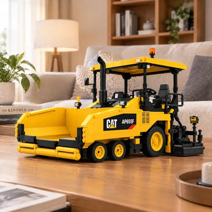 Heavy-Duty Asphalt Paver Building Block Set