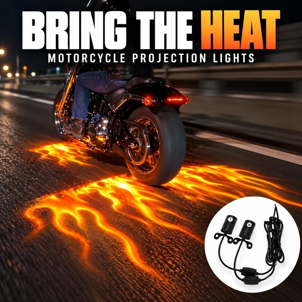Motorcycle Ground Projection Lights