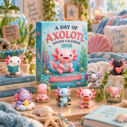 🎄CHRISTMAS KICKOFF 49% OFF - A Day Of Axolotl Advent Calendar 2026