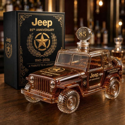 Jeep 85th Anniversary Whiskey Decanter