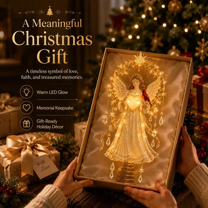 ⏳ Last Day 49% OFF – 🎄 Lighted Memorial Christmas Tree Topper Collection ✨