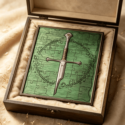 ⚔️✨ Personalized Broken Sword Puzzle | A Legendary Fantasy Craft for Puzzle Lovers🧩