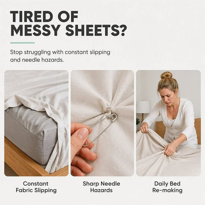🎉Multi-Functional Needle-Free Bedsheet Clips